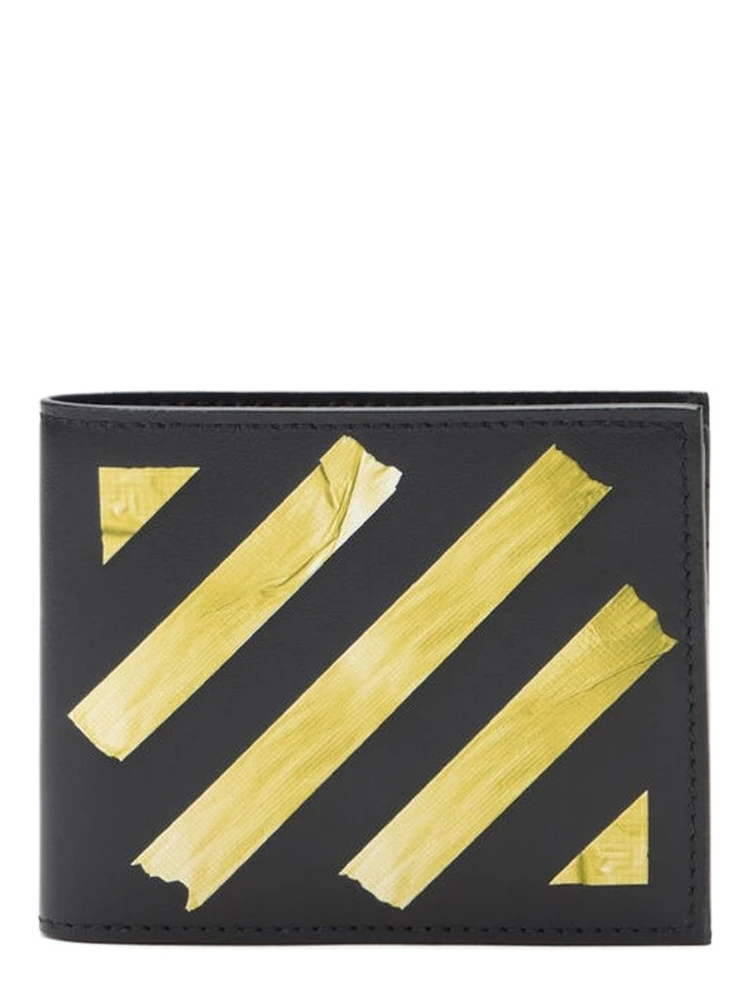 Off White Wallets Black