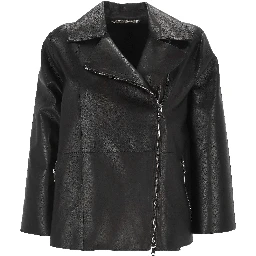 THE JACKIE LEATHERS Jackets Black