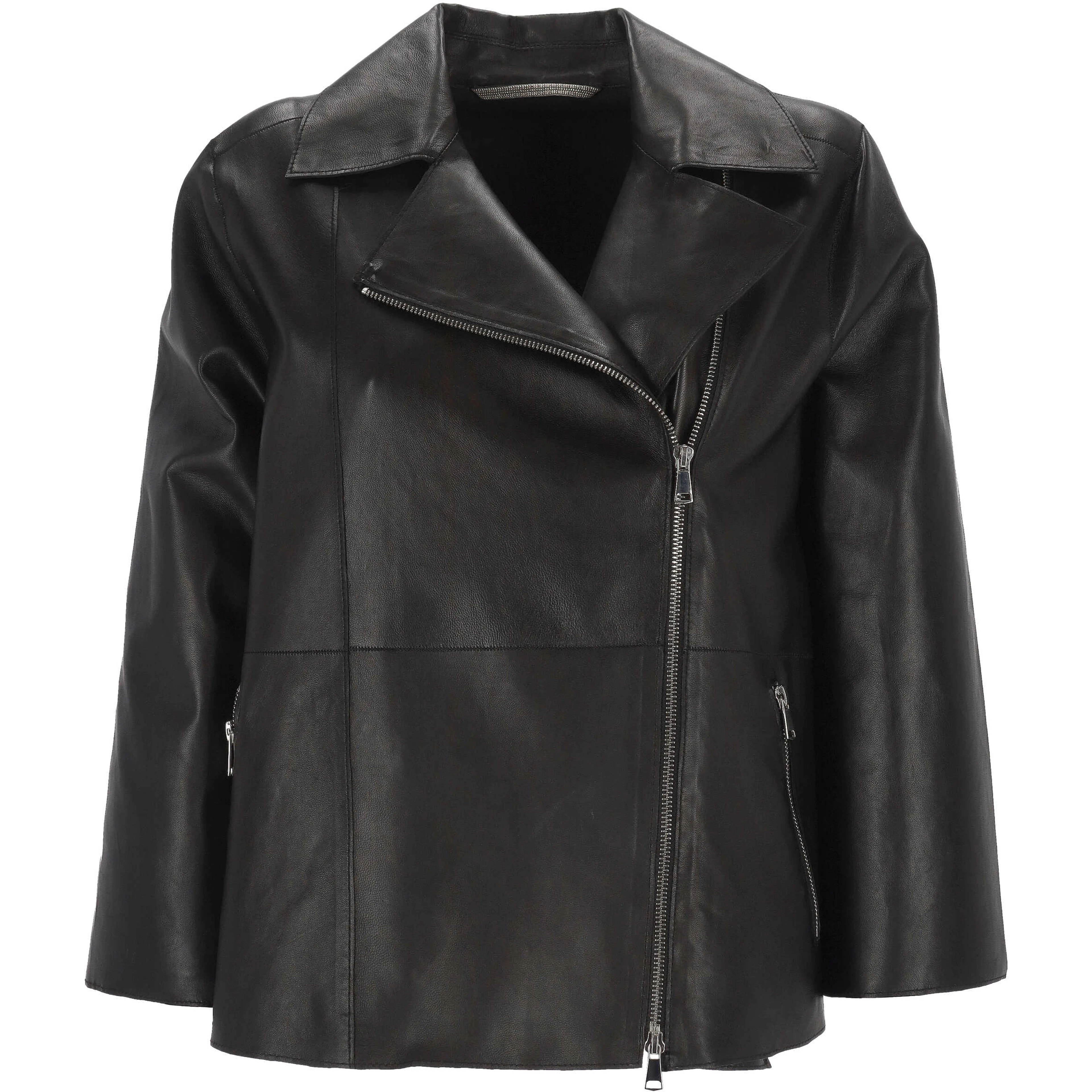 THE JACKIE LEATHERS Jackets Black
