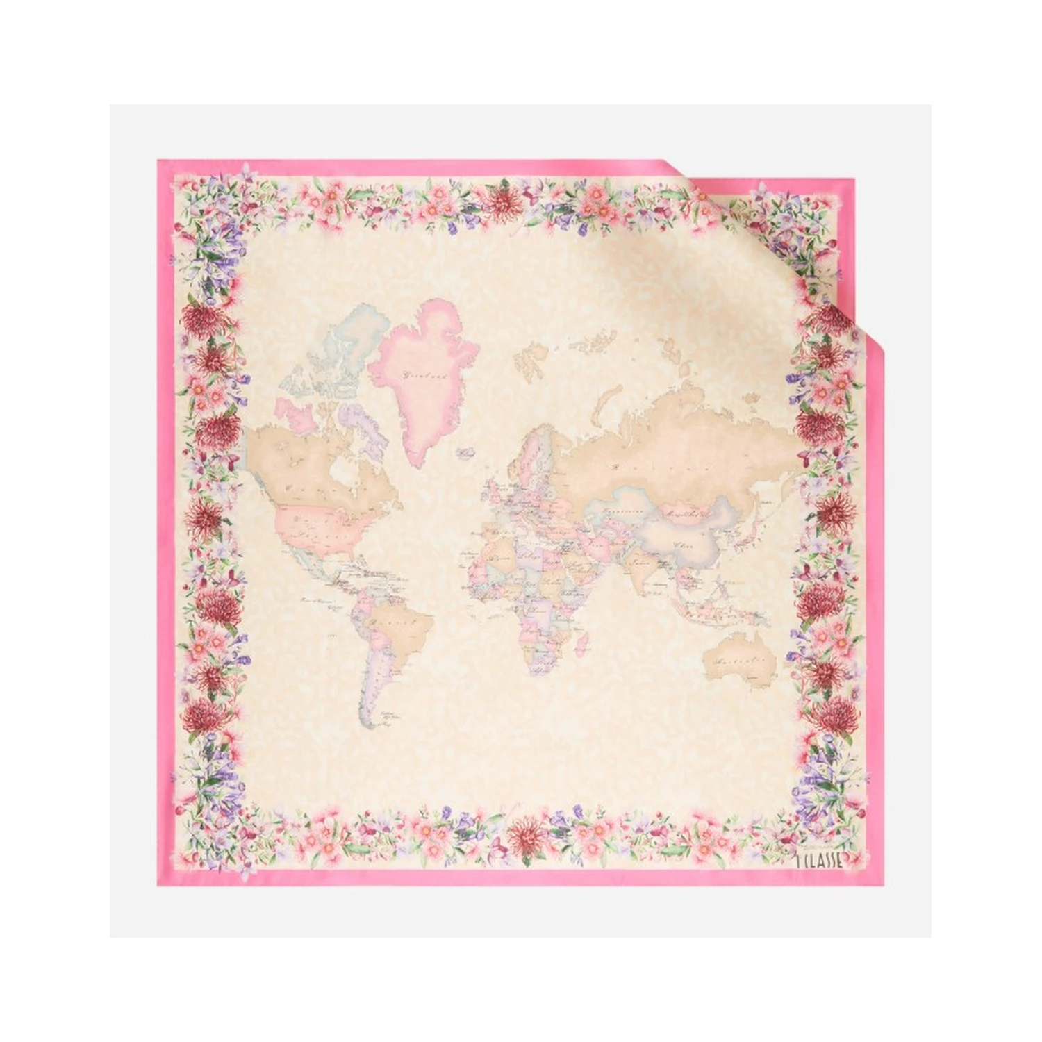Alviero Martini Scarfs Cyclamen Pink