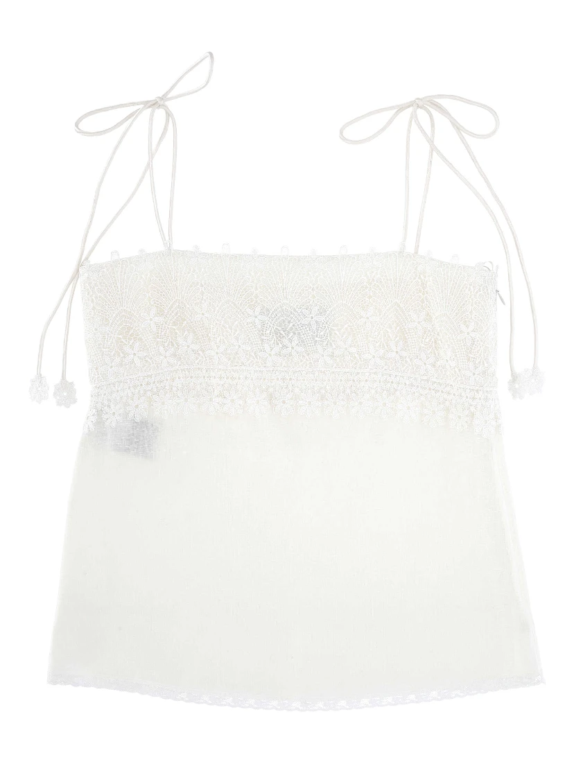 Valentino PAP Top Ivory