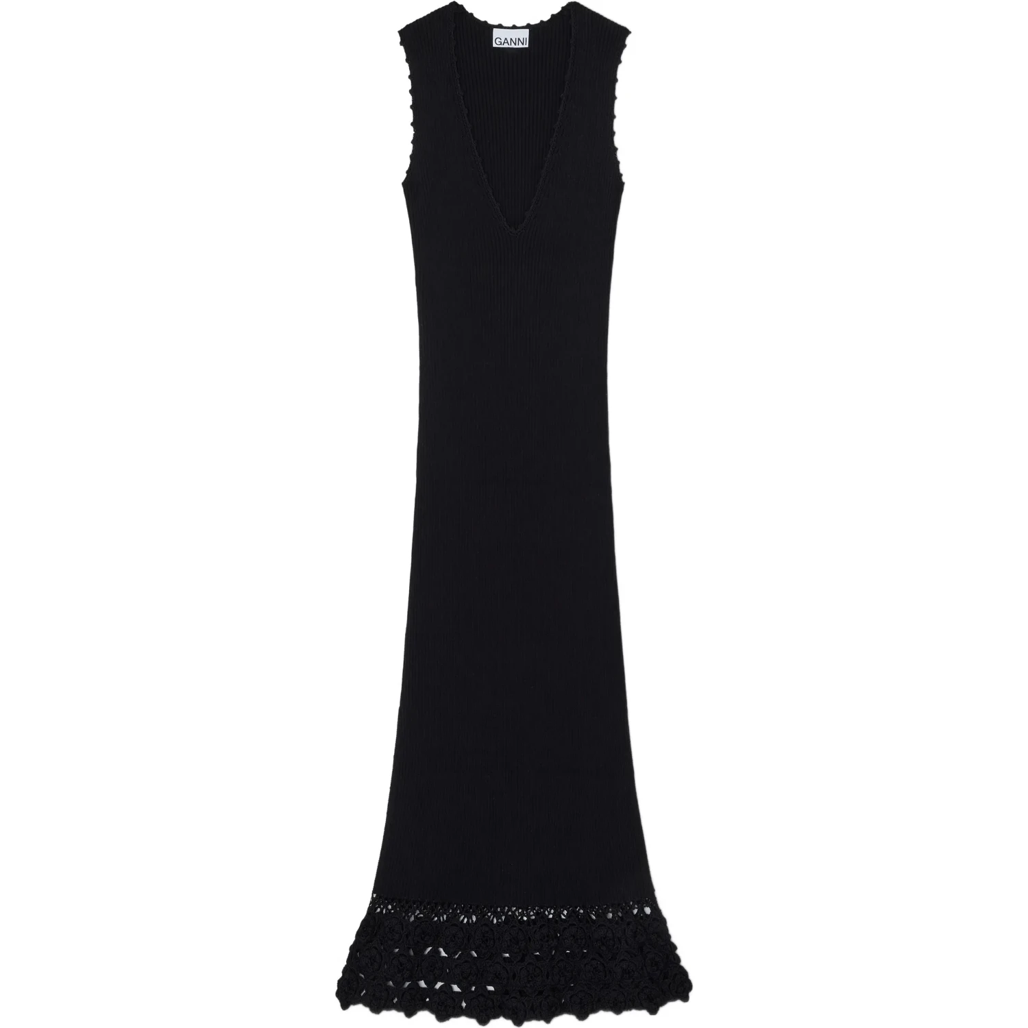 GANNI Dresses Black
