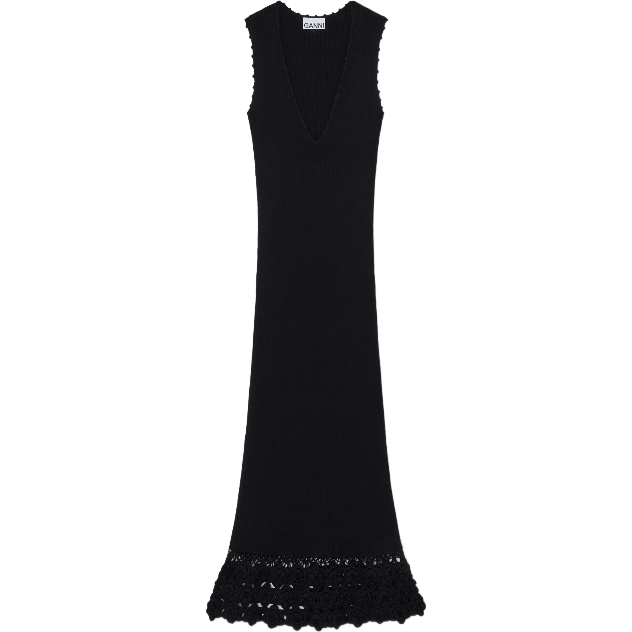 GANNI Dresses Black