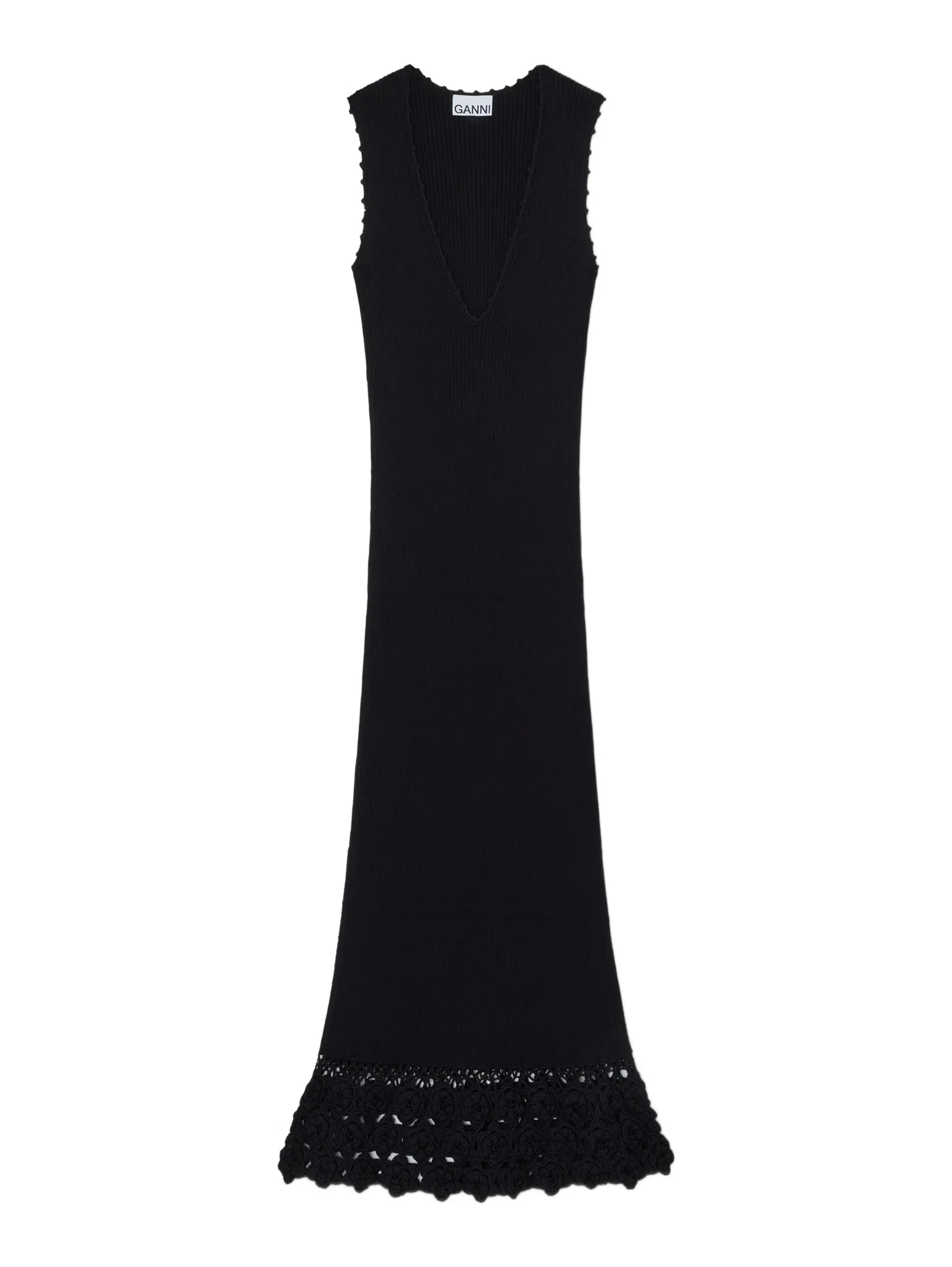 GANNI Dresses Black