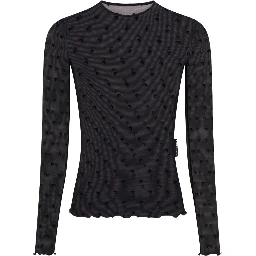 MARINE SERRE T-shirts and Polos Black