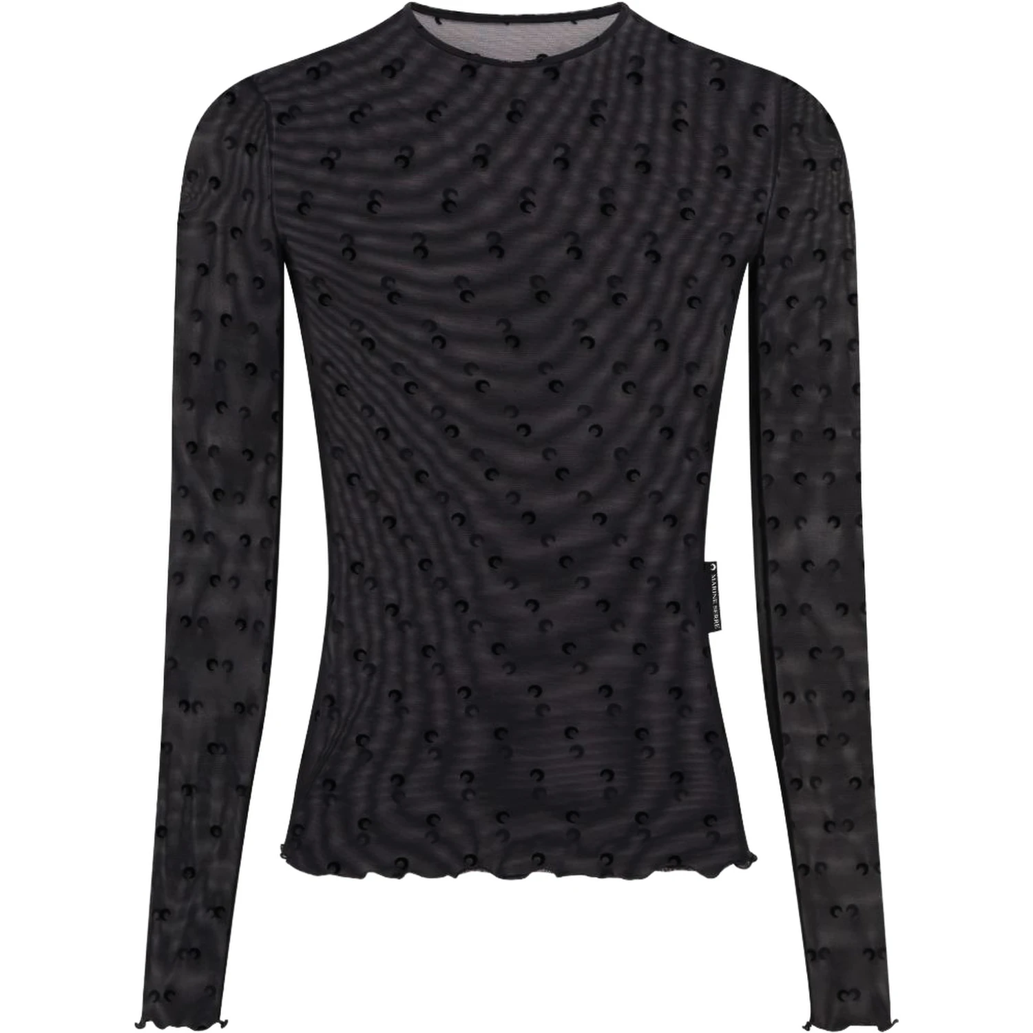 MARINE SERRE T-shirts and Polos Black