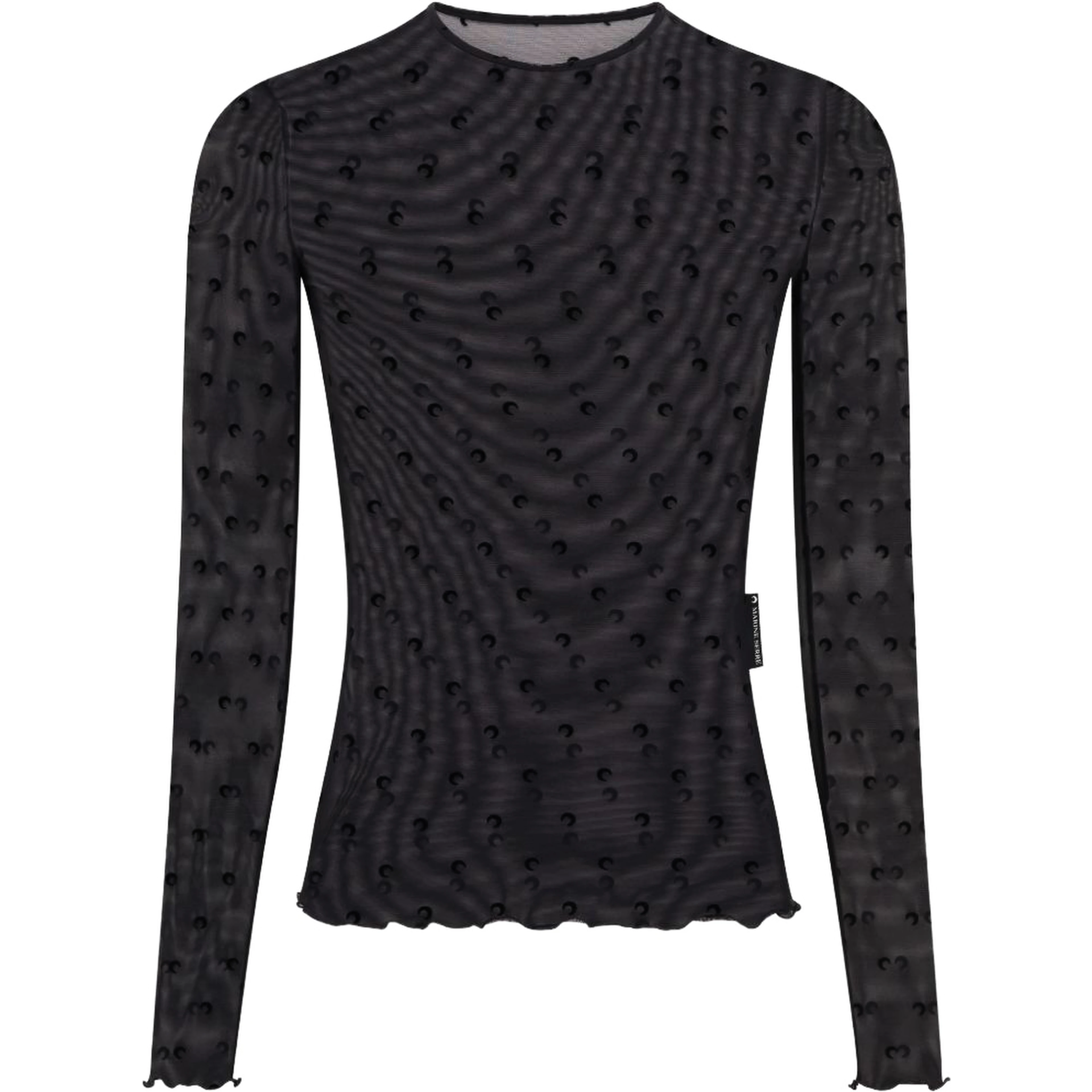 MARINE SERRE T-shirts and Polos Black