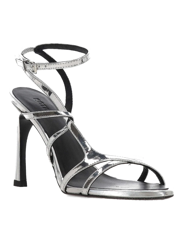 ROTATE BIRGERCHRISTENSEN Sandals Silver alternative