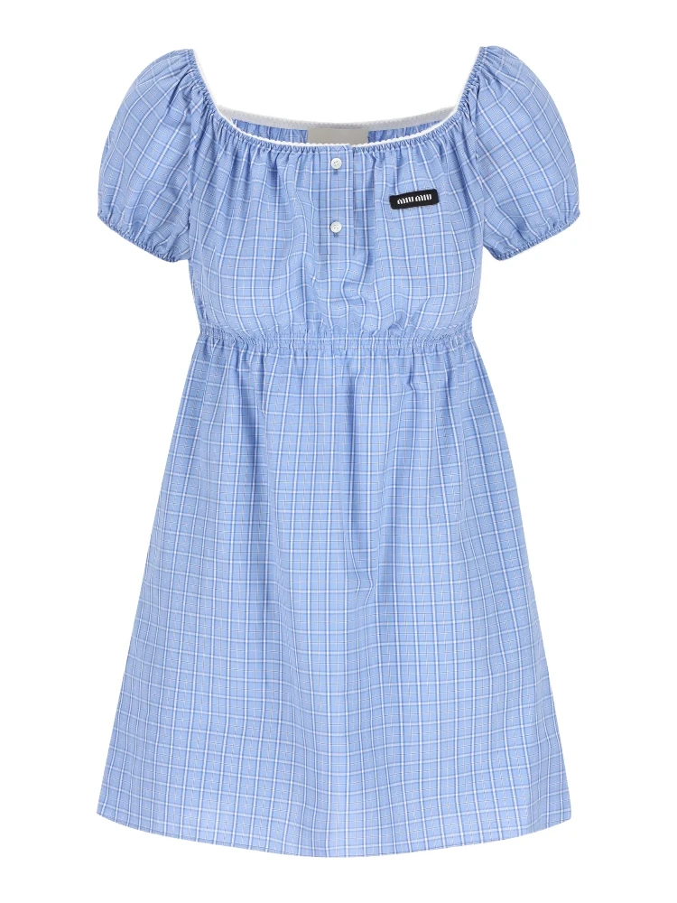 Miu Miu Dresses Light Blue