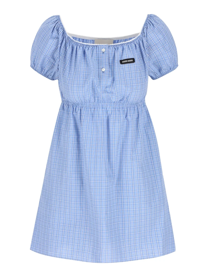 Miu Miu Dresses Light Blue