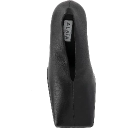 Alaia With Heel Black