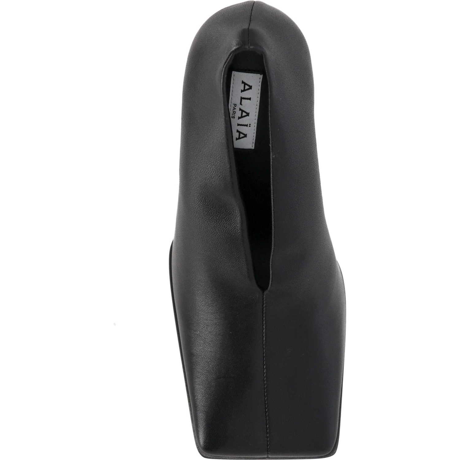 Alaia With Heel Black
