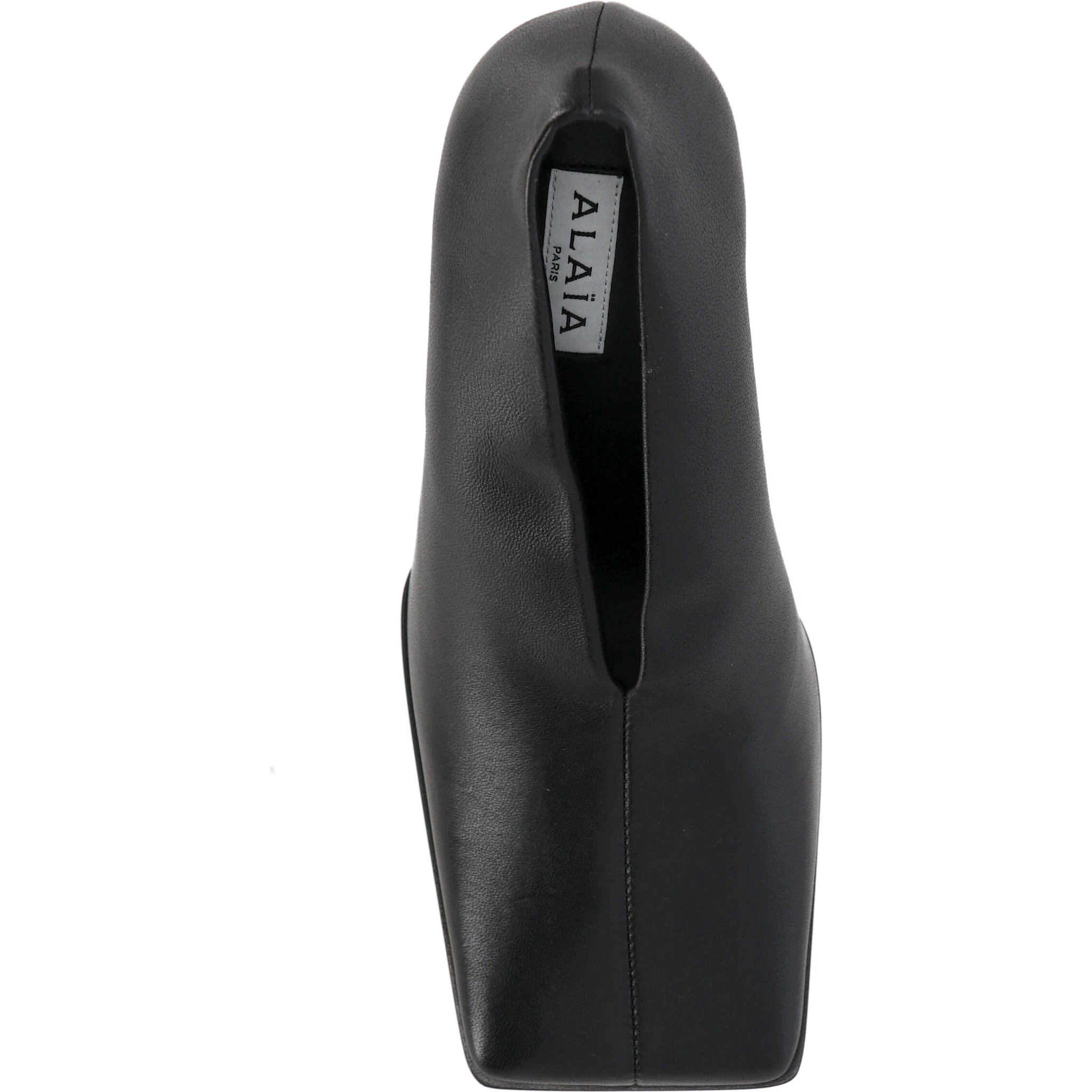 Alaia With Heel Black