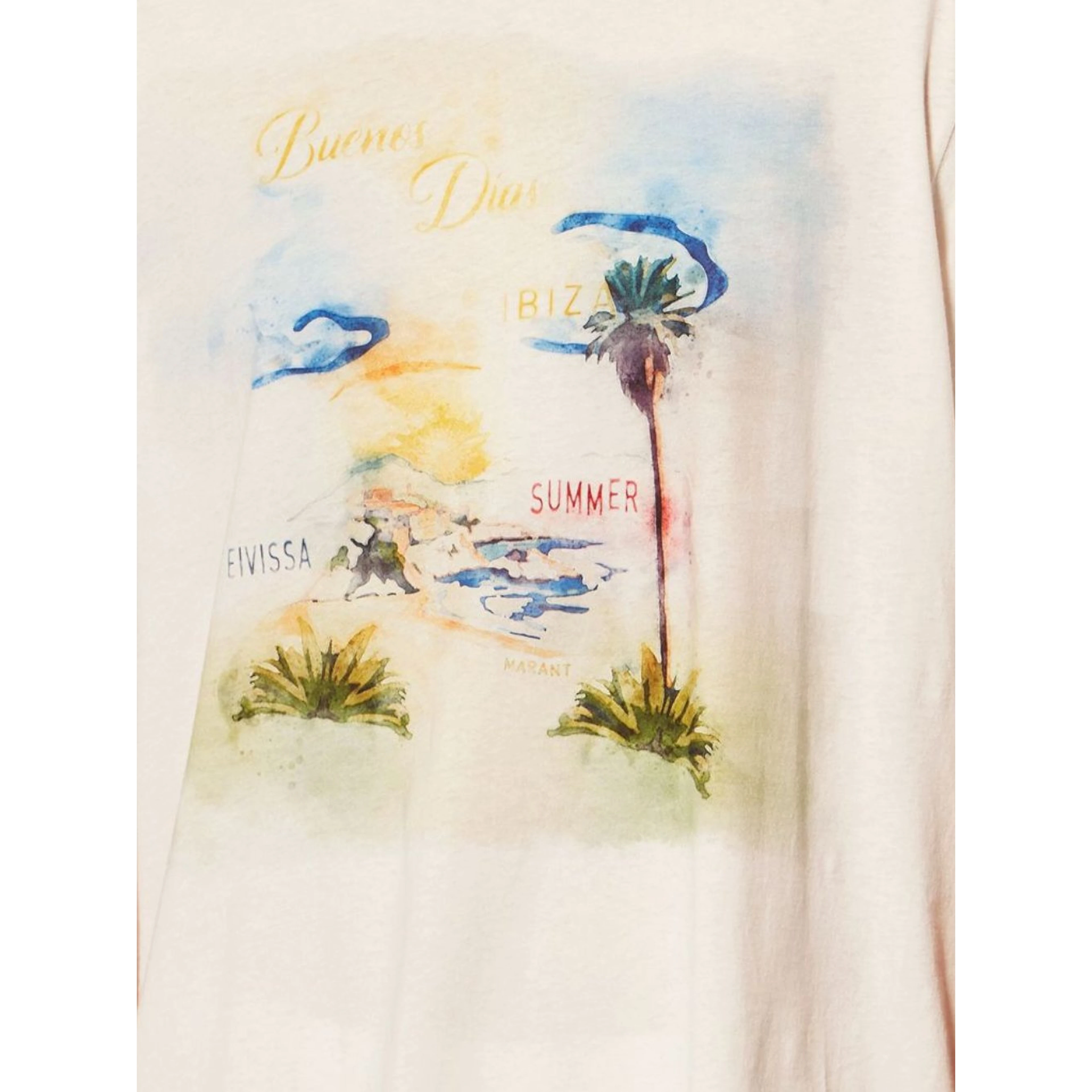 MARANT T-shirts and Polos Beige
