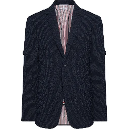 Thom Browne Jackets Blue