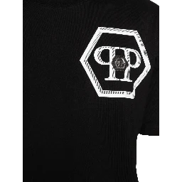 Philipp Plein T-shirts and Polos Black