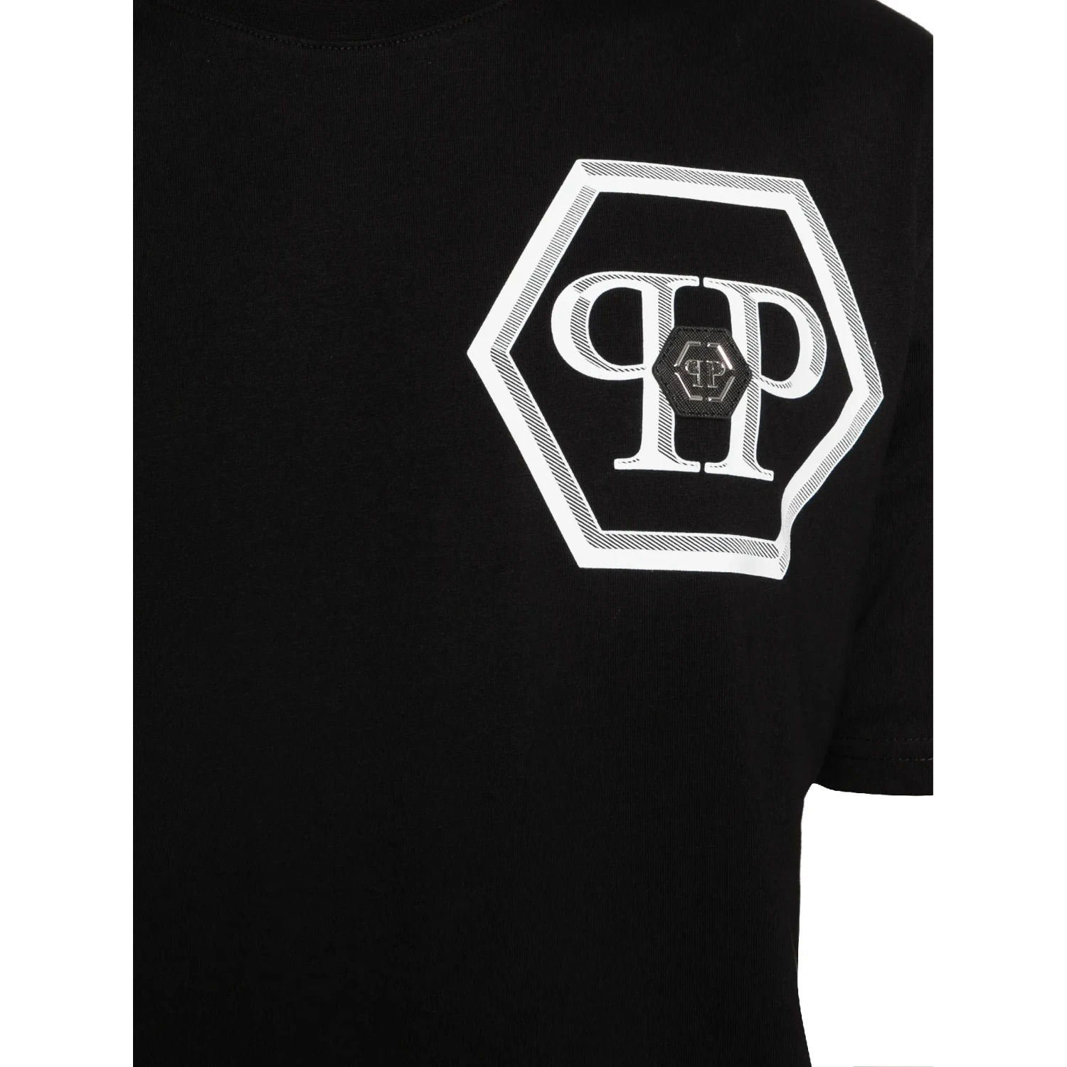 Philipp Plein T-shirts and Polos Black