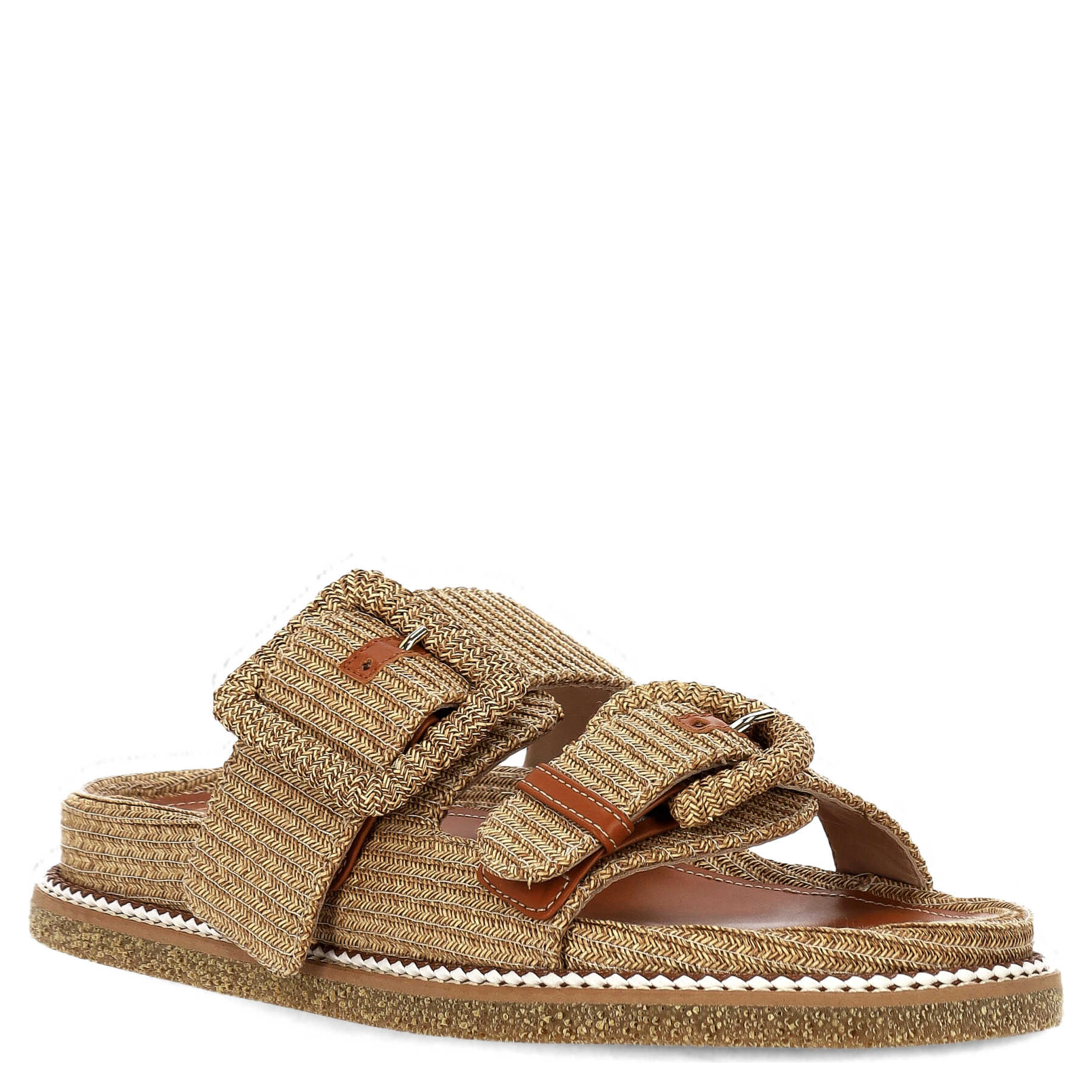RODO Sandals Leather Brown