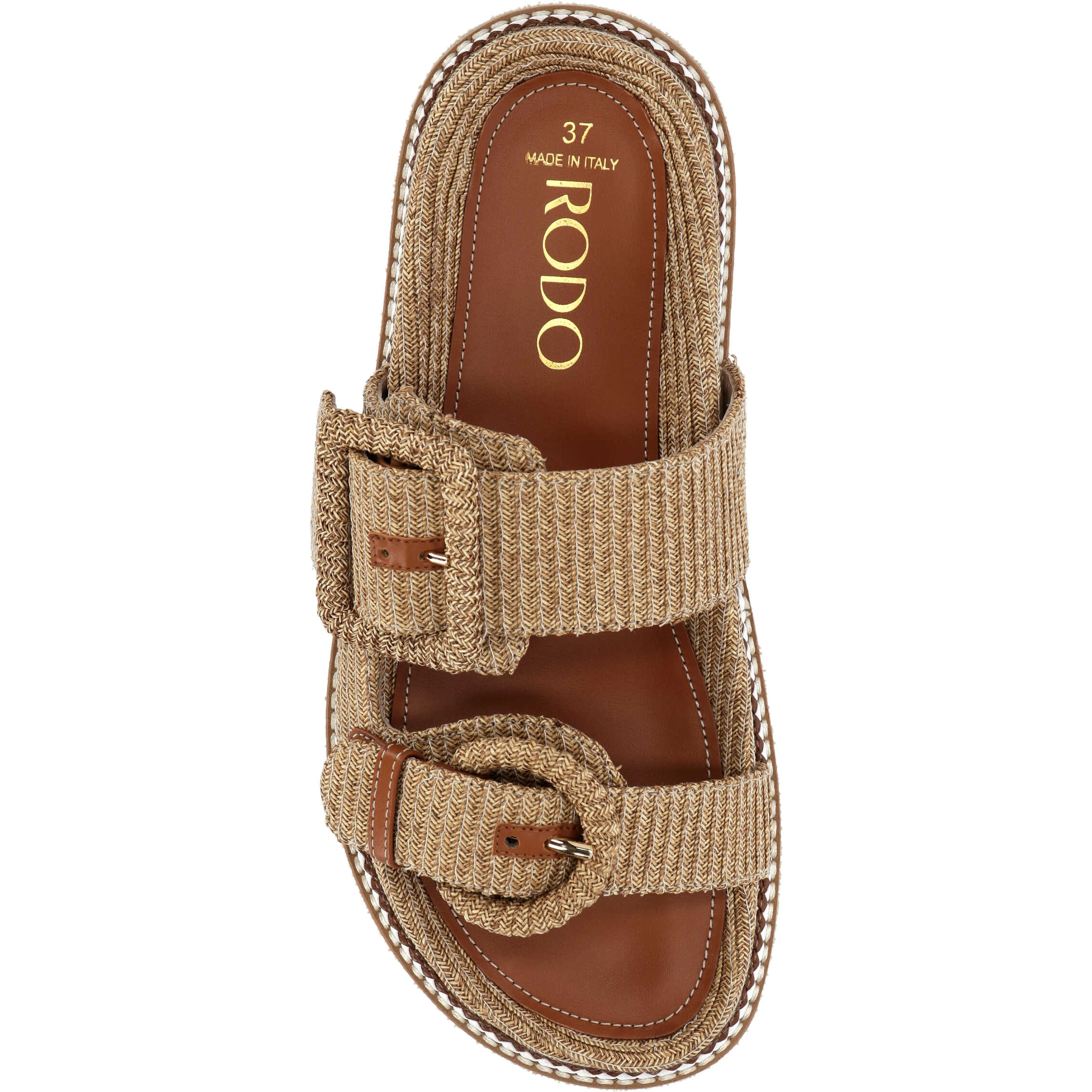 RODO Sandals Leather Brown