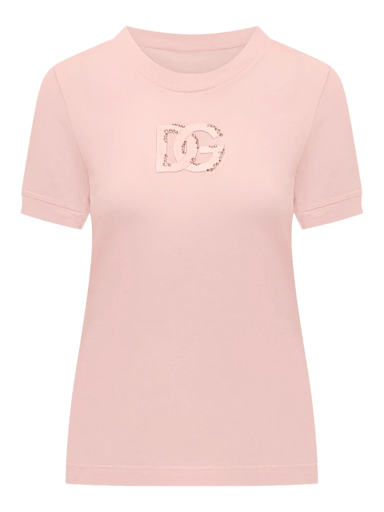 Dolce & Gabbana T-shirts and Polos Baby Pink