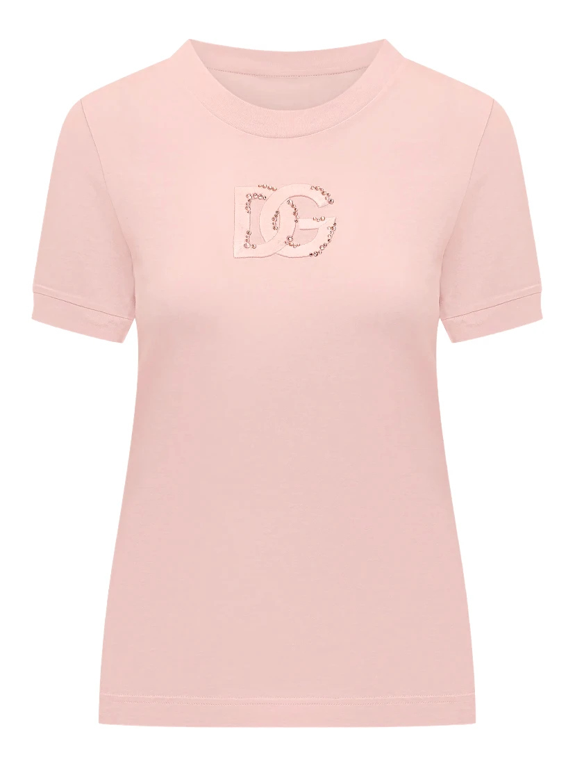 Dolce & Gabbana T-shirts and Polos Baby Pink