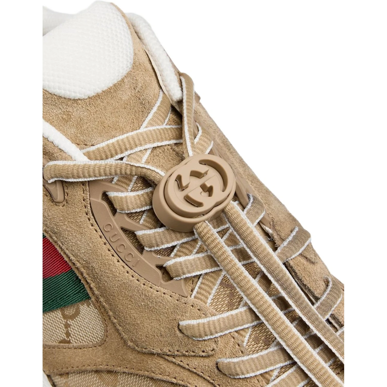 حذاء رياضي أحمر من غوتشي
