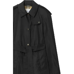 Burberry Coats Black