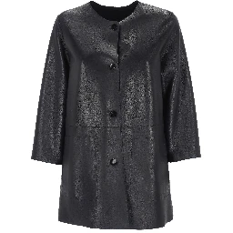 THE JACKIE LEATHERS Coats Blue