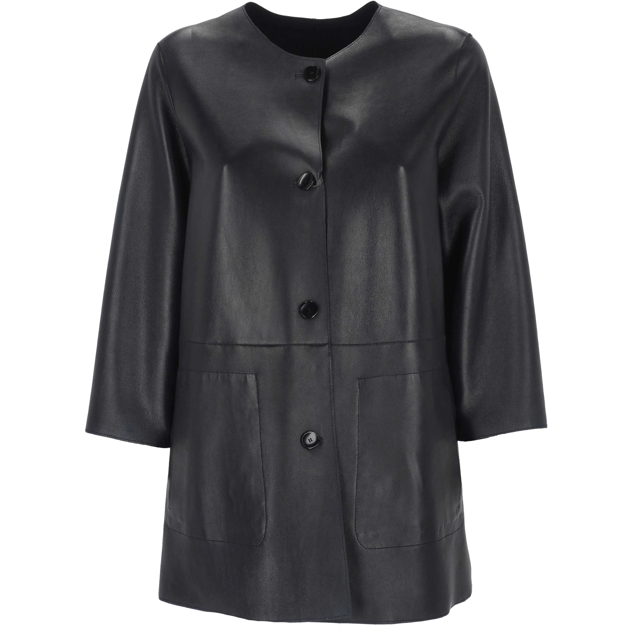 THE JACKIE LEATHERS Coats Blue