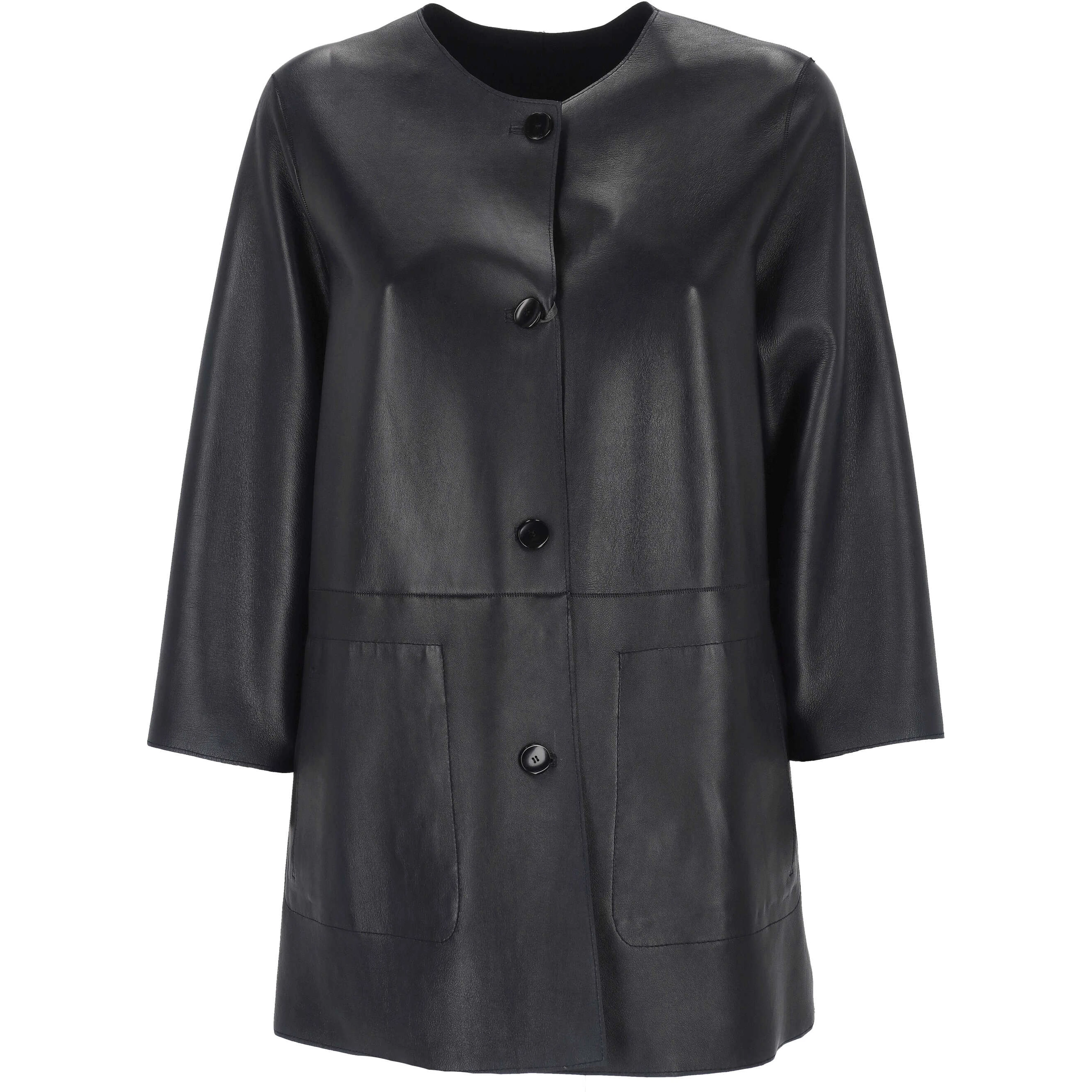 THE JACKIE LEATHERS Coats Blue