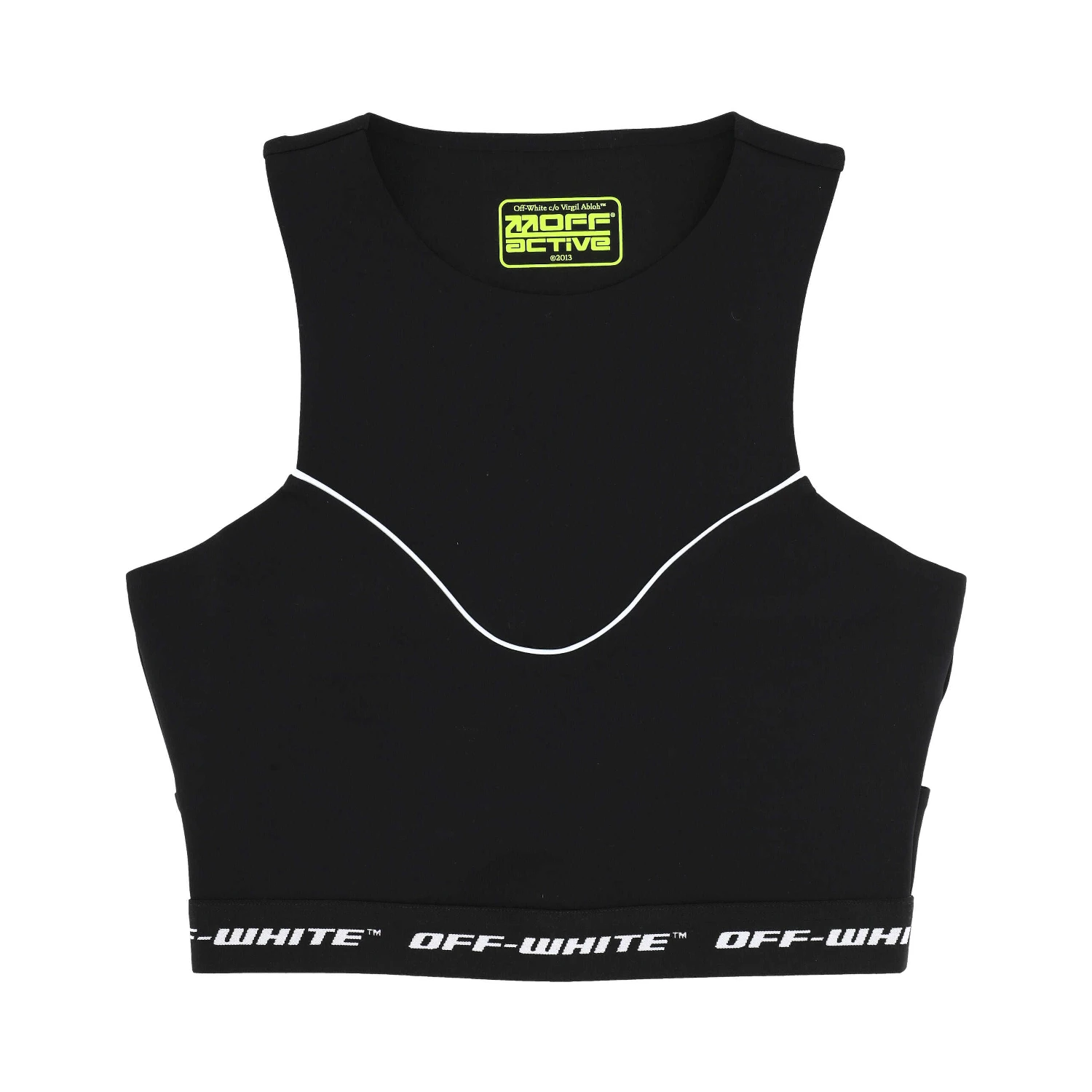 Off White Top Black