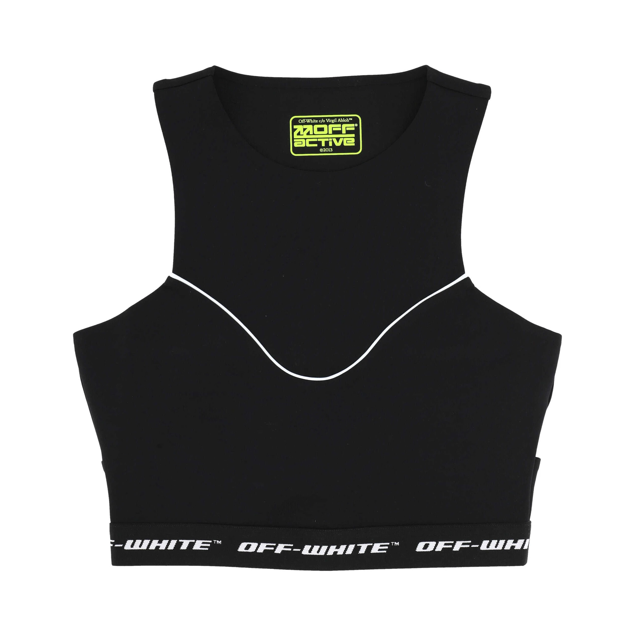 Off White Top Black