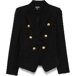 Balmain Jackets Black