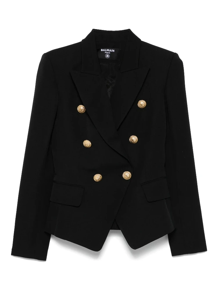 Balmain Jackets Black