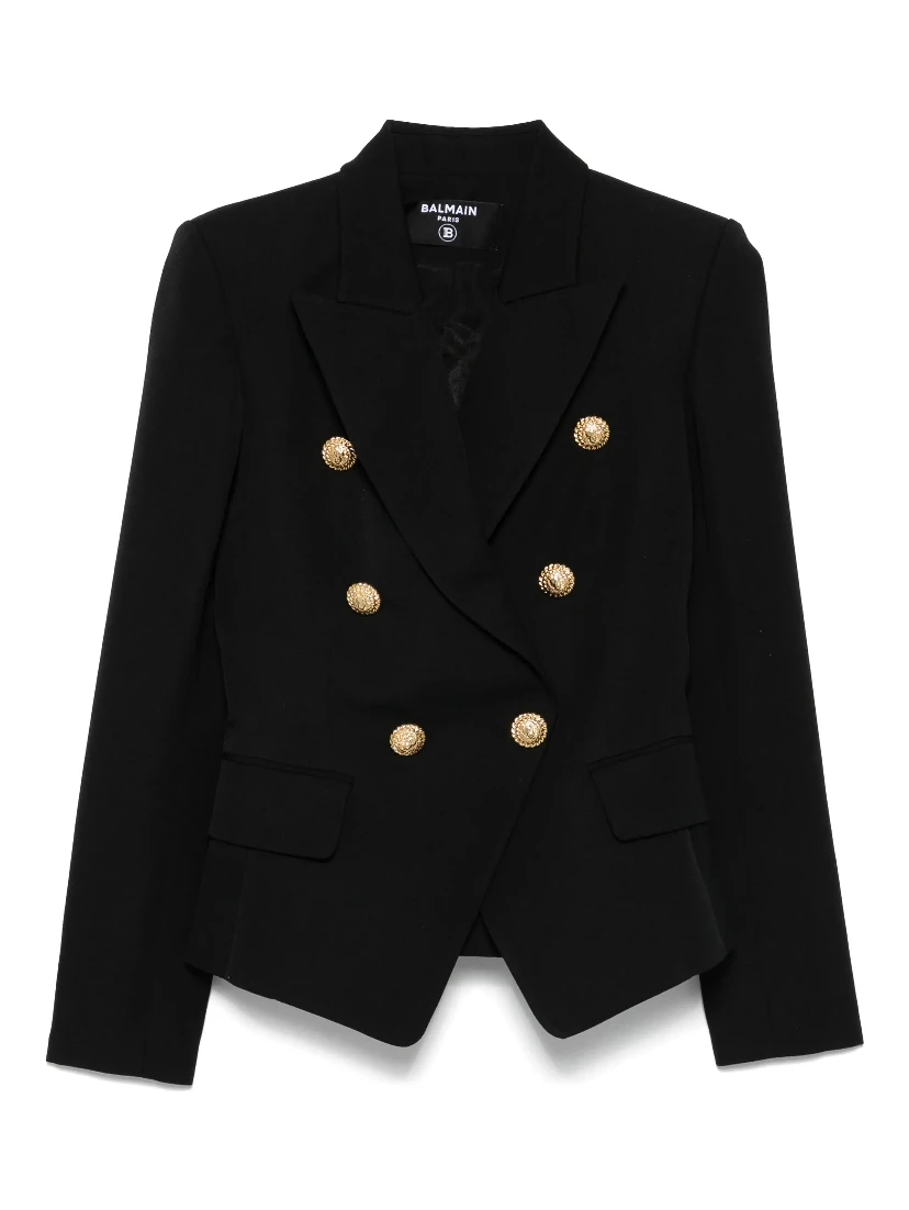 Balmain Jackets Black