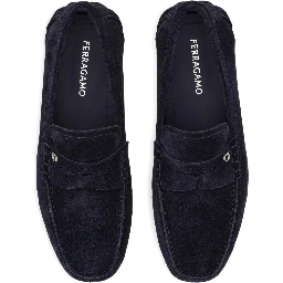 Ferragamo Flat shoes Blue