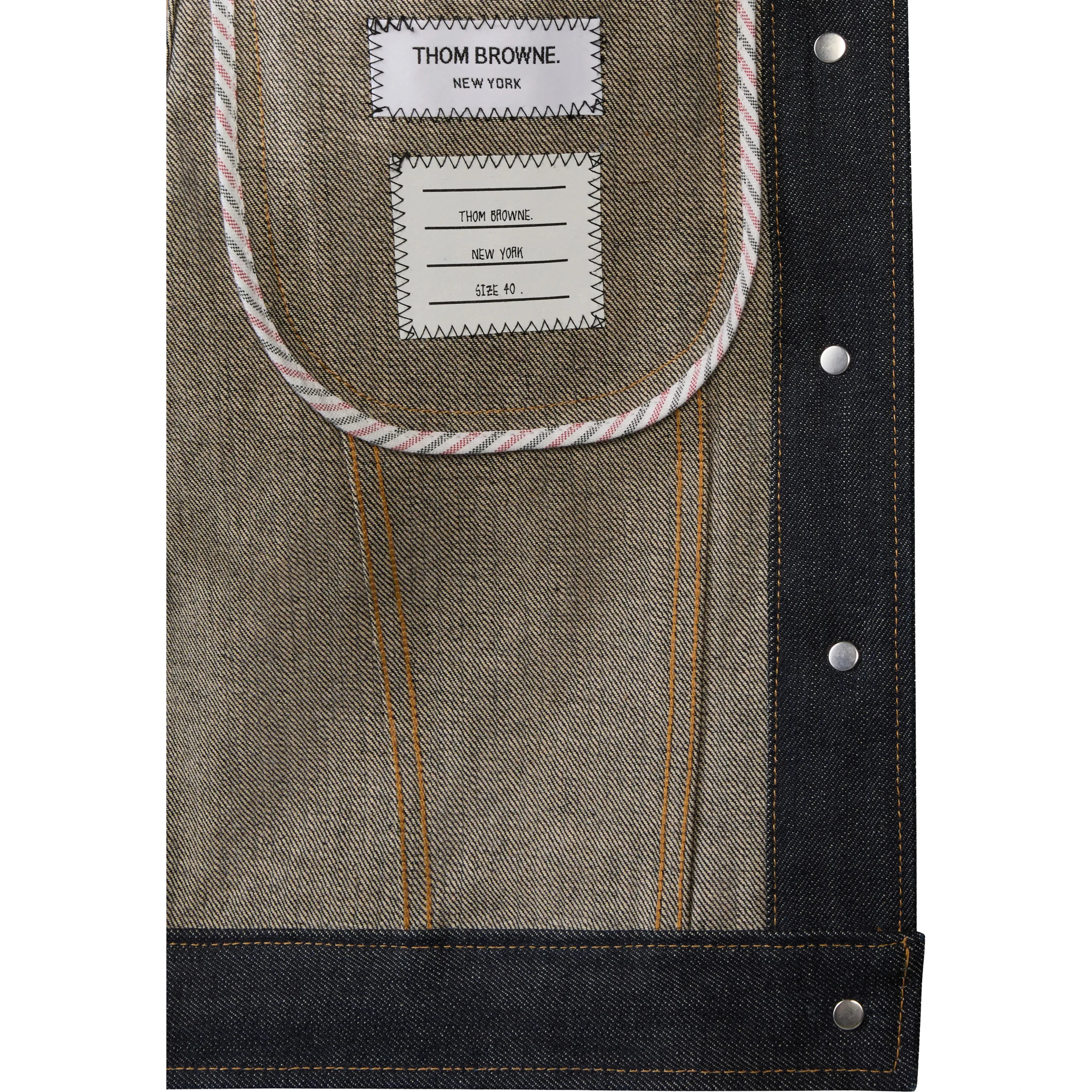 Thom Browne Jackets Blue