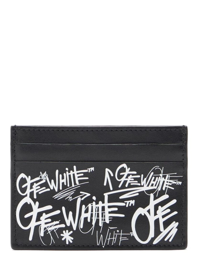 Off White Wallets Black