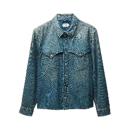 Versace Shirts Vintage Blue