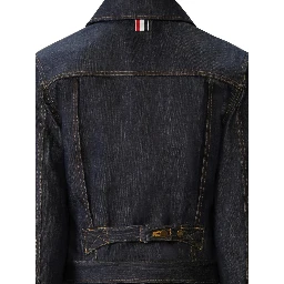Thom Browne Jackets Blue