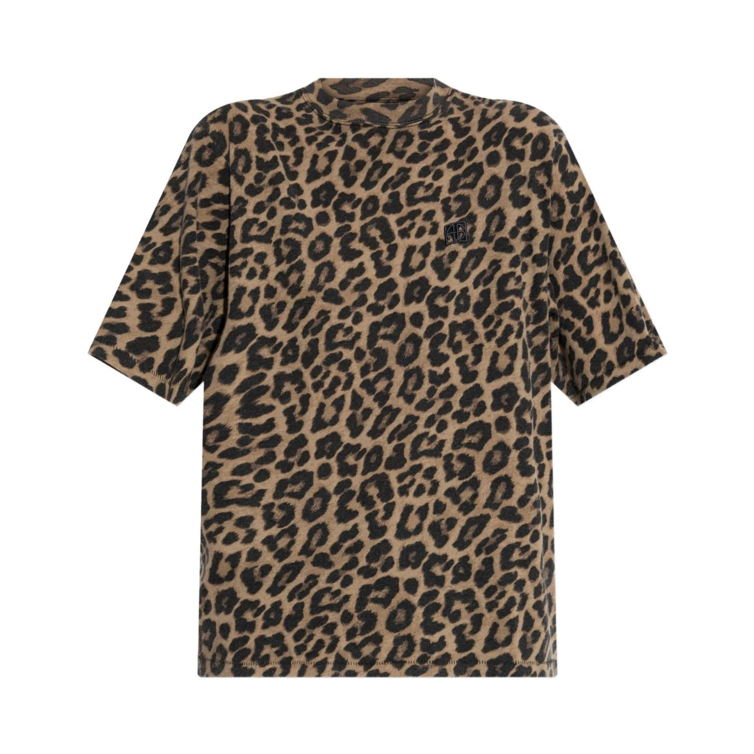 ANINE BING T-shirts and Polos Brown