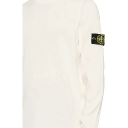 Stone Island Sweaters White
