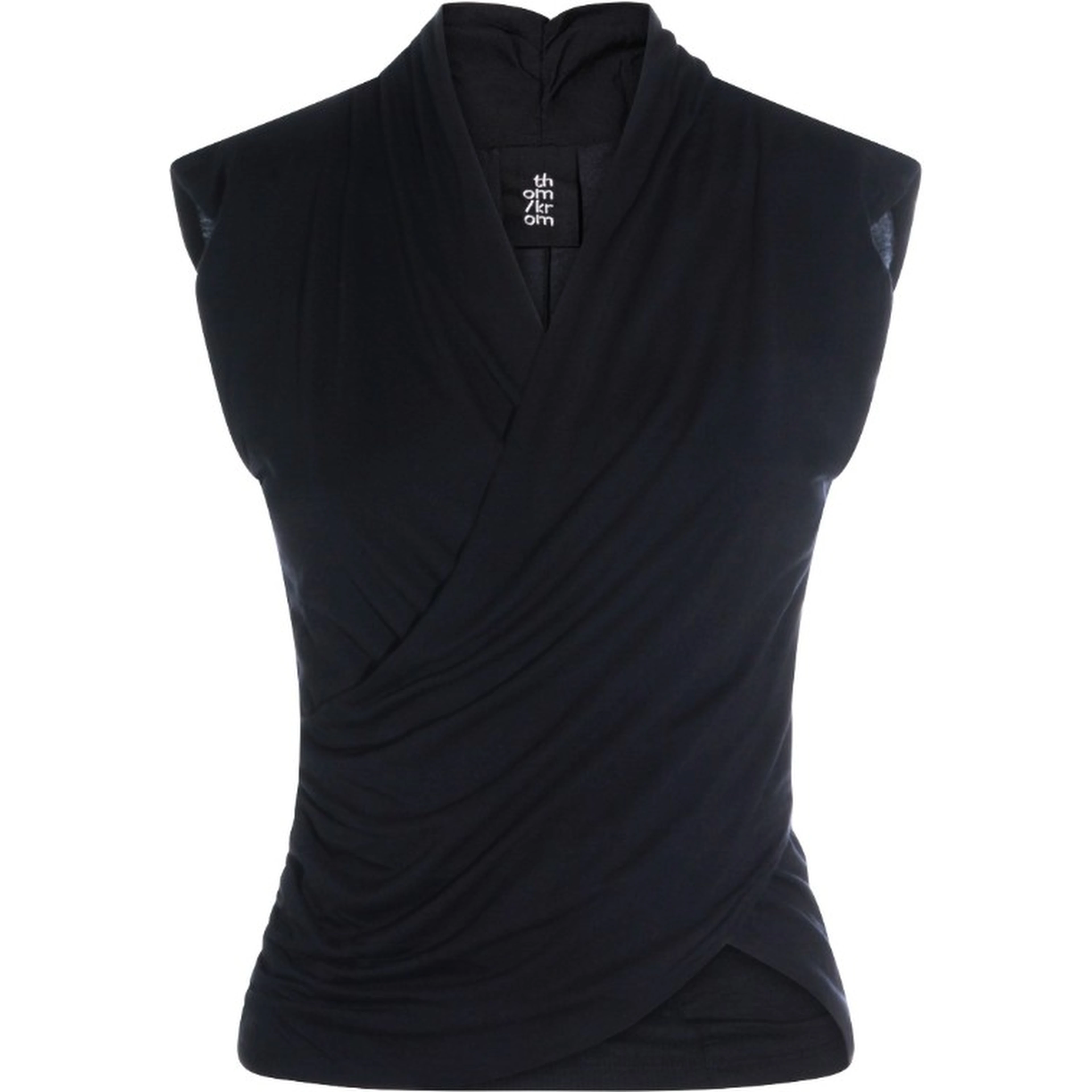 Thom Krom T-shirts and Polos Black