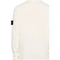 Stone Island Sweaters White