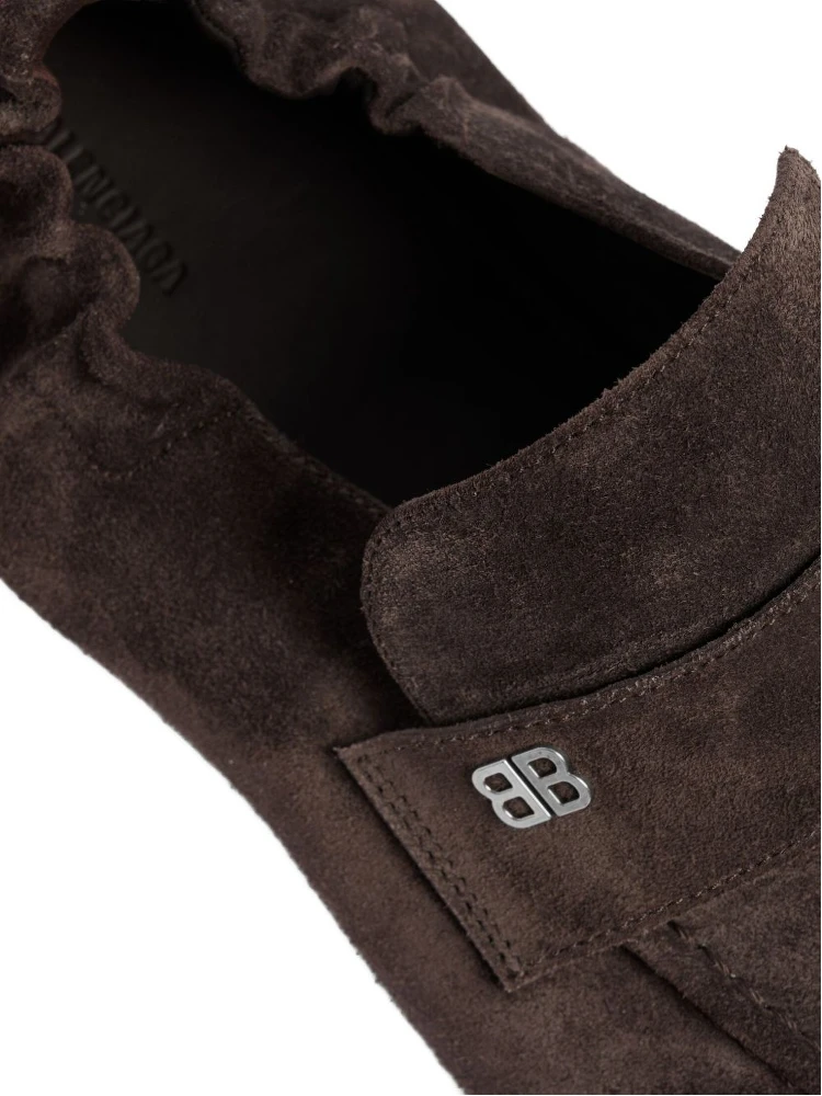 Balenciaga Flat shoes Brown/silver alternative