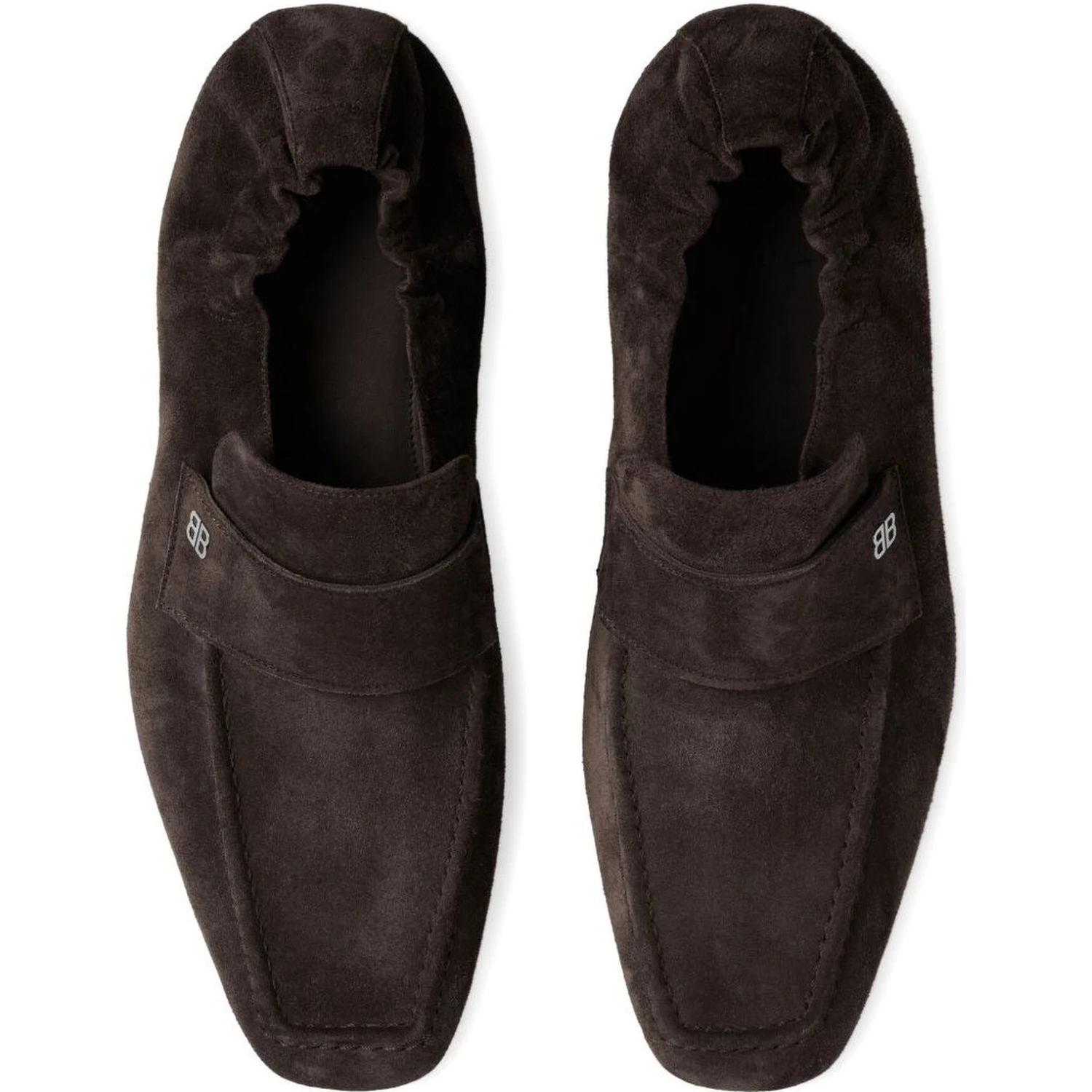 Balenciaga Flat shoes Brown/silver