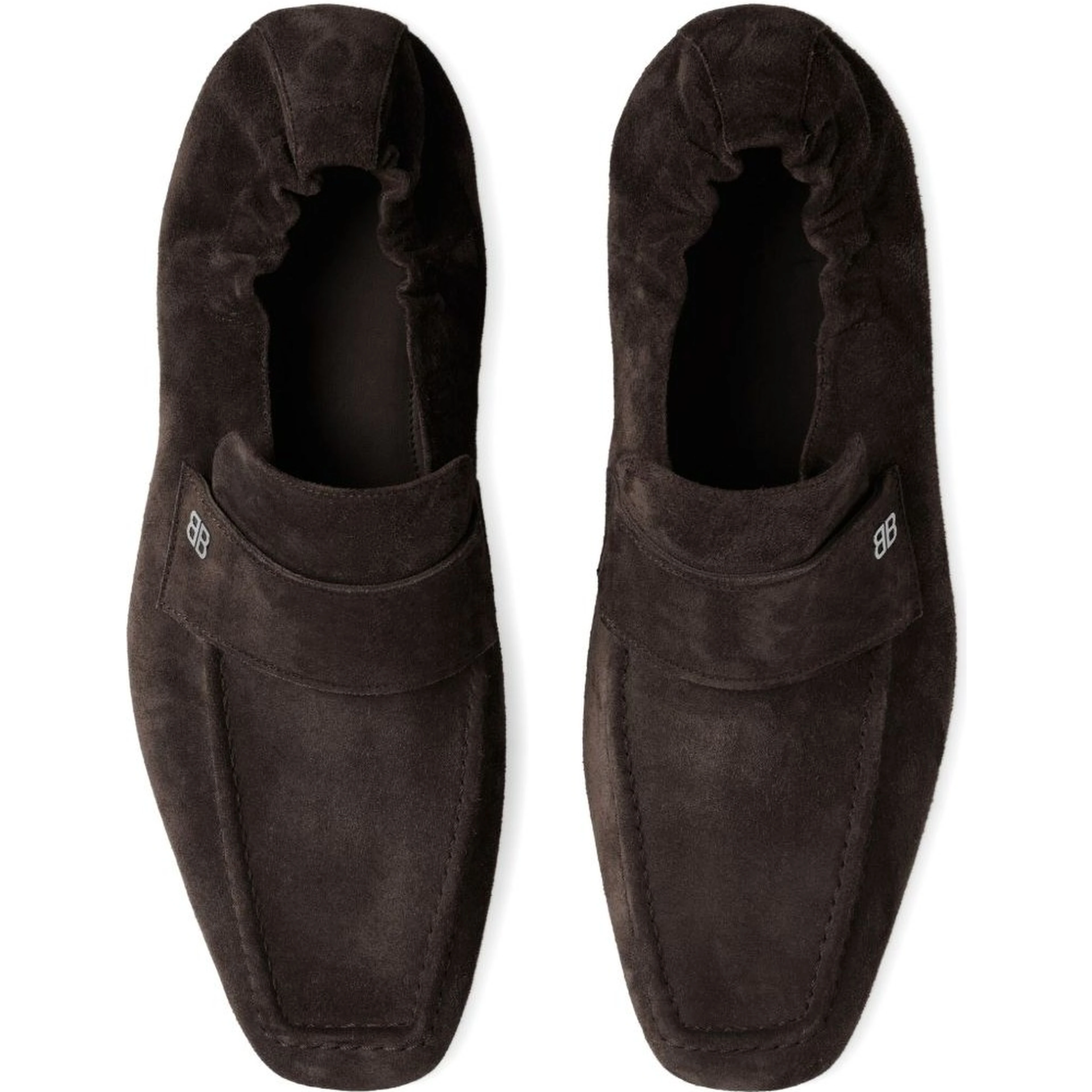 Balenciaga Flat shoes Brown/silver