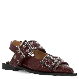 GANNI Sandals Purple