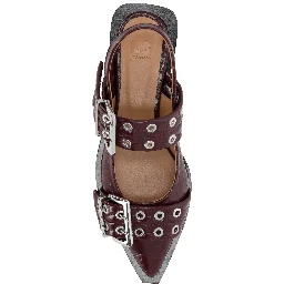 GANNI Sandals Purple