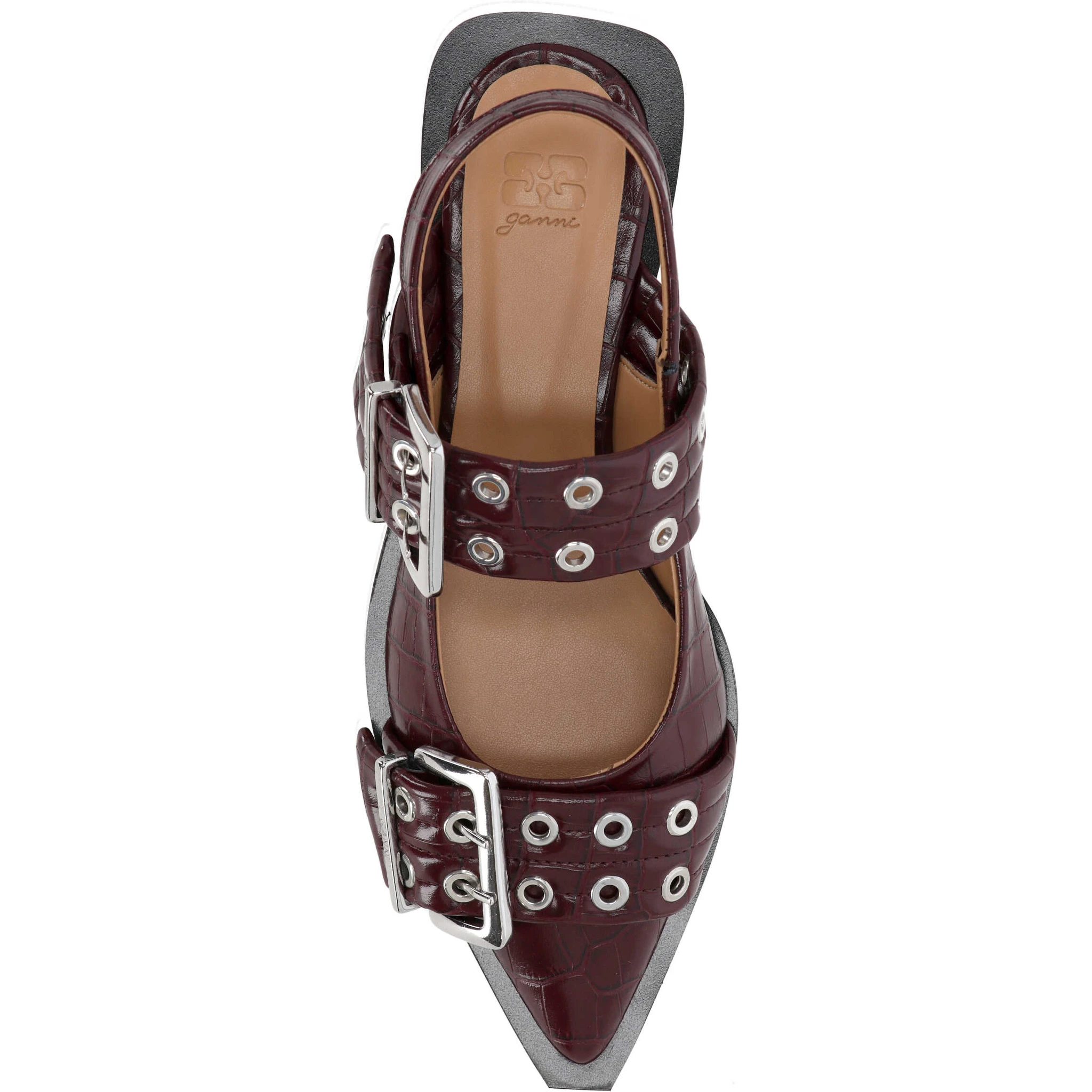 GANNI Sandals Purple